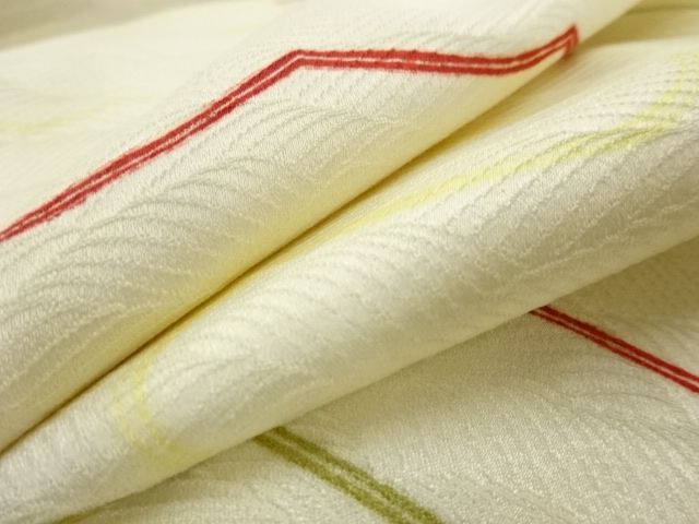  雲にヱ霞模様小紋着物